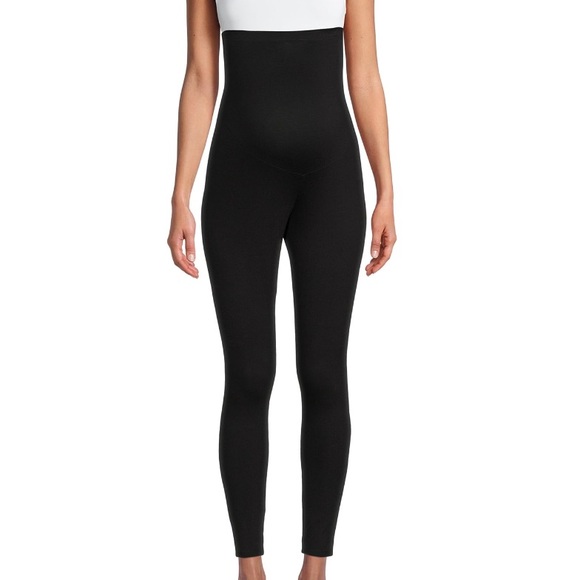 Time and Tru Maternity Leggings in (BLACK SOOT) (S) (4-6) - Picture 4 of 11